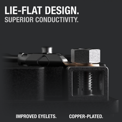 Noco GC008 Battery Charger Connector; Fits Noco Genius Battery Charger Part Numbers G750\ G72000; 3/8 Inch XL Eyelet Terminal Connector; With Built In Fuse Protection