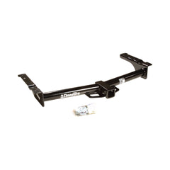DRAW TITE - Trailer Hitch Rear; Max-Frame; Class IV; Round Tube Welded; 2 Inch Receiver; 6000 Pound Weight Carrying Capacity/600 Pound Tongue Weight; 10000 Pound Weight Distributing Capacity/1000 Pound Tongue Weight - 75703