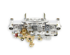 Holley Performance 0-82651SA Carburetor; 4 Barrel; 650 Cubic Feet Per Minute (CFM); Square Bore Flange; Mechanical Secondaries; Gasoline; Shiny; Aluminum