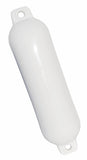 Taylor Made 1023 Boat Fender -  Hull Gard ® -  Smooth -  Cylinder -  6-1/2 Inch Diameter x 23 Inch Length For 20 Foot To 25 Foot Boat -  White -  Vinyl -  Pre-Inflated Inflation Valve For Air Pressure Adjustment -  Single -  Oval Design -  For Marine Applications
