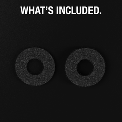 Noco MC303 Battery Terminal Corrosion Preventer; NCP2 ®; Protects Top And Side Post Battery Terminals From Corrosion; Treated Non-Woven Felt Washers; Set Of Two Washers; Non-Flammable; 1-3/4 Inch Outside Diameter; Black