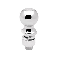 DRAW TITE - Trailer Hitch Ball; 2-5/16 Inch Ball; 7500 Gross Trailer Weight Capacity; 1 Inch Diameter 2-1/8 Inch Long Shank; Chrome; Steel; Single; Bagged - 63847