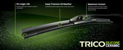 Trico Products Inc. 90-200 Windshield Wiper Blade -  Silicone Ceramic™ -  OE Replacement -  20 Inch Length -  All Weather