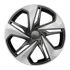 Coast2Coast: IWC54116SC Wheel Cover -  16 Inch -  5 Split Spoke -  Painted -  Silver And Charcoal -  ABS Plastic -  Set Of 4
