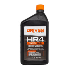 Driven Racing Oil/ Joe Gibbs 01506 - Oil -  HR4 Series -  SAE 10W30 -  Synthetic -  1 Quart Bottle -  Single -  High Performance