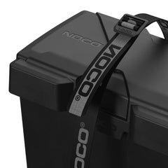 Noco BS48 Battery Box Strap; For Use With BG Series Battery Boxes; Black; Woven Polypropylene; 48 Inch Length; With Stainless Steel Mounting Hardware