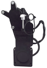 Valterra E1001NEVP Sewer Waste Valve -  E-Valve -  For RV Black And Gray Water System -  Electric -  12 Volt/ 1.7 Amp Motor -  Straight Valve -  1-1/2 Inch Waste Valve -  Without Fitting -  With Handle -  With 4 Inch Valve Harness/ 3 Inch Switch Harness/ Breaker Reset Switch/ Manual Override