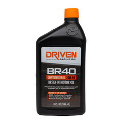 Driven Racing Oil/ Joe Gibbs 03706 - Break-In Oil -  BR40 -  Used For Flat Tappet And Aggressive Roller Valve Trains On Classic Muscle Car And Motorcycle Engines -  SAE 10W-40 -  Conventional -  1 Quart Bottle -  Single