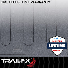 TrailFX 600N Bed Mat -  TFX Bed Mats -  Direct-Fit -  Drop-In -  Without Raised Edges -  Textured Pebble Surface Design -  Black -  Rubber -  Tailgate Liner/ Mat Not Included