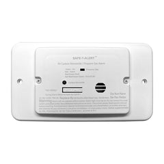 MTI Industry 25-742-WT-TR Carbon Monoxide/ Propane Leak Detector; Safe-T-Alert ™; Detects Both LP And CO Gas; Alerts To Leak With Beeping; With LED Indicator; Flush Mounting; 12 Volt DC Hardwire; White; With Trim Ring