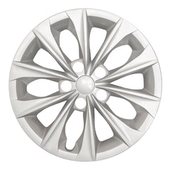 Coast2Coast: IWC51416S Wheel Cover -  16 Inch -  10 Spoke -  Silver -  Plastic -  Set Of 4 -  Standard Leg