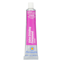 Permatex 80036 Valve Grinding Compound; Use To Lap And Grind Chromium-Cobalt/ Hard-Faced Seats And Discs/ Removing Burrs/ Surface Defects/ Gums/ Carbon Deposits And Corrosion/ Aid Valve Grinding Operations On Automotive And Industrial And Marine Engines; 1.5 Ounce Tube; Single