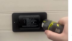 MTI Industry 85-741-BL-TR Carbon Monoxide/ Propane Leak Detector; Safe-T-Alert ™; Detects Both LP And CO Gas; Alerts To Leak With Beeping; With LED Indicator; Surface Mount;12 Volt Hardwired; Black; Slim Design; With Trim Ring