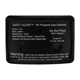 MTI Industry 20-441-P-BL Propane Leak Detector; Safe-T-Alert ™; Surface Mount Detector; Alerts To Leak With Beeping; With Auto Reset; 12 Volt DC Hardwire; Black