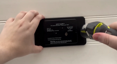 MTI Industry 25-742-R-BL-TR-KIT Carbon Monoxide/ Propane Leak Detector; Detects And Controls Both LP And CO Gas; Alerts To Leak With Beeping; With LED Indicator; Flush Mounting; 12 Volt DC Hardwire; Black; With Trim Ring And Solenoid Valve
