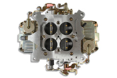 Holley Performance 0-4777C Carburetor; Double Pumper ® Model 4150 ™; 4 Barrel; 650 Cubic Feet Per Minute (CFM); Square Bore Flange; Manual Choke; Mechanical Secondaries; Gasoline; Dichromate Zinc