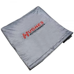 Hughes Auto 30ACOVER Voltage Booster Rain Cover; For Use With Hughes Autoformers RV2130/ RV2130-SP Model Voltage Booster; Gray; Protects From Water Damage/ Rust/ Dirt And Debris; Hook And Loop Closure; Single
