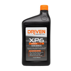 Driven Racing Oil/ Joe Gibbs 01006 - Oil -  XP6 Series -  SAE 15W-50 -  Synthetic -  1 Quart Bottle -  Single