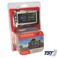Truck System Technology (TST) TST-507-D-C Tire Pressure Monitoring System - TPMS Display; 507 Series; Use With Truck System Technology (TST) 507 Series Tire Pressure Monitoring Systems; With Power Adapter/ Suction Cup Mount/ Cradle Mount