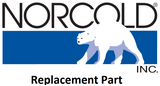 Norcold 641305 - Refrigerator Door Hinge -  Replacement For Norcold N7/ N8/ N10 Polar Series Refrigerators -  Top Upper Door/ Bottom Lower Door/ Bottom Upper And Top Lower Door Center Hinge -  Set Of 3 (2 Top Upper Door/ Bottom Lower Door And 1 Center Hinge)