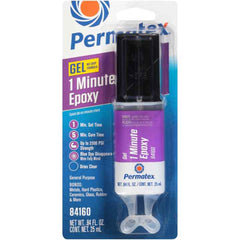 Permatex 84160 Permapoxy High Strength Clear Epoxy 0.85 oz Universal Fit