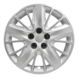 Coast2Coast: IWC47218S Wheel Cover -  18 Inch -  5 Split Spoke -  Silver -  Plastic -  Set Of 4 -  Lug Covers