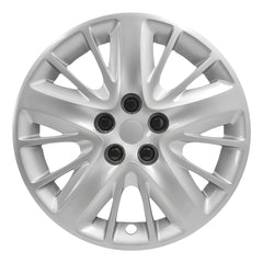 Coast2Coast: IWC47218S Wheel Cover -  18 Inch -  5 Split Spoke -  Silver -  Plastic -  Set Of 4 -  Lug Covers