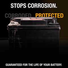 Noco MC303 Battery Terminal Corrosion Preventer; NCP2 ®; Protects Top And Side Post Battery Terminals From Corrosion; Treated Non-Woven Felt Washers; Set Of Two Washers; Non-Flammable; 1-3/4 Inch Outside Diameter; Black