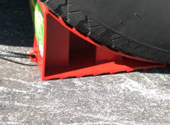 Valterra A10-0908 Wheel Chock -  Red -  Plastic -  Single