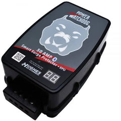 Hughes Auto PWD50-EPO-H Surge Protector; Protect From Damaging Low/ High Voltage Levels and Power Surges When Connected To Campground Power Supply; Hardwired Installation; 4800 Joules Of Advanced Surge Protection; 50 Amp; Bluetooth Connectivity; Hardwired; With Fault Indicator Light And Emergency Power Off; With Plug Head Handle Grip; Smart Technology Compatible