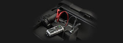 Noco GB40 Battery Portable Jump Starter; Boost Plus; 12 Volt Lead-Acid Batteries; 1000 Amp Peak; Up To 20 Jump Starts Per Charge; With Reverse Polarity Protection; With Ultra-Bright Dual LED Flashlight With 7 Modes; Micro USB Input/ USB Output Conection; With Jumper Cable With HD Clamps/ 12 Volt Car Charger/ Micro USB Cable/ Microfiber Storage Bag/ Safety And Warranty Information