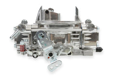 Holley Performance 0-80457S Carburetor; 4 Barrel; 600 Cubic Feet Per Minute (CFM); Square Bore Flange; Electric Choke; Vacuum Secondaries; Gasoline; Shiny Zinc