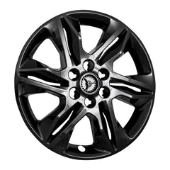 Coast2Coast: IWCIMP438BLK Wheel Skin -  IMPOSTOR ® -  18 Inch -  6 Split Spokes -  Snap-On/Center Retention -  Painted -  Gloss Black -  ABS Plastic -  Set Of 4