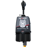 Hughes Auto PWD30EPOW Surge Protector; Power Watchdog Gen II; Used To Monitor Volts/ Amps/ Watts Live On Phone And Detects High Voltage/ Low Voltage/ Open Ground/ Open Neutral/ Over Current; Portable; 30 Ampere Operating Current/ 120 Volt Operating Voltage/ 3600 Maximum Watt; 2300 Joules Of Advanced Surge Protection; Built-In Bluetooth And WiFi; -20 To 50 Degree Celsius Temperature Range; With Fault Indicator Light And Emergency Power Off; Weather Resistant