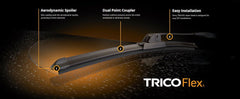 Trico Products Inc. 18-320 Windshield Wiper Blade -  FLEX -  OE Replacement -  32 Inch -  Black -  Beam Type