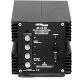 NewMar 32-12-50 Power Converter; Standard Series; Converts 20 To 50 Volt DC To 13.6 Volt DC; 40 Ampere Continuous Output; 85 Percent Efficiency; Short Circuit/ Reverse Polarity/ Overvoltage Protection; 18.1 Inch Length x 6-3/4 Inch Width x 6.2 Inch Height; 0 To 50 Degree Celsius Operating Temperature; 40 KHz Switching Frequency; Aluminum