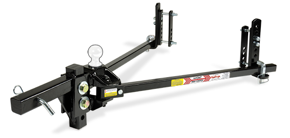 EQUALIZER - Weight Distribution Hitch; Equalizer; Trunnion Bar; 1400 Pound Tongue Weight; 14000 Pound Gross Trailer Weight; With Shank; With 2-5/16 Inch Hitch Ball - 90-00-1400