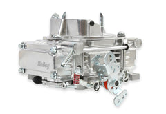 Holley Performance 0-80457S Carburetor; 4 Barrel; 600 Cubic Feet Per Minute (CFM); Square Bore Flange; Electric Choke; Vacuum Secondaries; Gasoline; Shiny Zinc