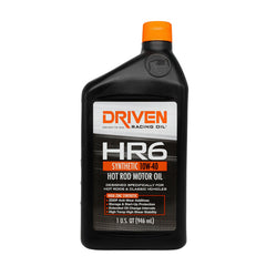 Driven Racing Oil/ Joe Gibbs 03906 - Oil -  HR Series -  SAE 10W40 -  Synthetic -  1 Quart Bottle -  Single