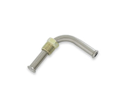 Holley Performance 26-44 Carburetor Fuel Inlet Fitting; Universal; 5/16 Inch Hose Size; 1/2 Inch-20 Thread Size; Gold Iridited; Single