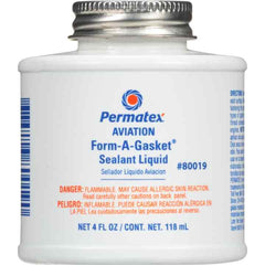 Permatex 80019 Gasket Sealer; Form-A-Gasket ®; Brush-On; 4 Ounce Bottle; Single