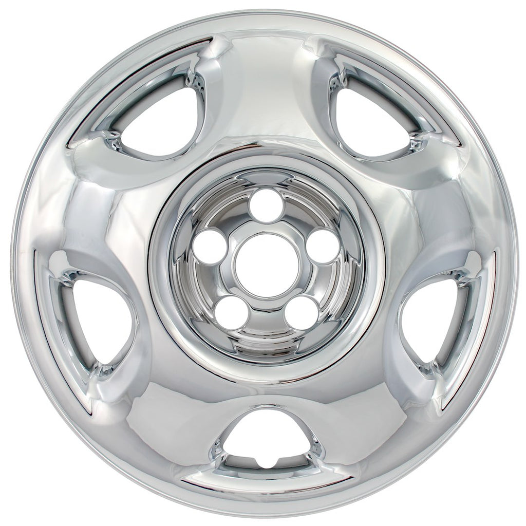 Coast2Coast: IWCIMP75X Wheel Skin -  IMPOSTOR ® -  17 Inch -  5 Spokes -  Snap-On -  Plated -  Chrome -  ABS Plastic -  Set Of 4