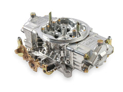 Holley Performance 0-82651SA Carburetor; 4 Barrel; 650 Cubic Feet Per Minute (CFM); Square Bore Flange; Mechanical Secondaries; Gasoline; Shiny; Aluminum
