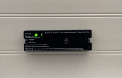 MTI Industry 35-741-BL Carbon Monoxide/ Propane Leak Detector; Safe-T-Alert ™; Detects Both LP And CO Gas; Alerts To Leak With Beeping; With LED Indicator; Surface Mounting; 12 Volt Hardwire; Black