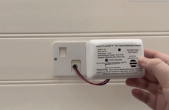 MTI Industry 62-541-WT-MARINE Carbon Monoxide Detector; Safe-T-Alert ™; Surface Mount Detector; Alerts To Leak With Beeping; Without Digital Display; 13.8 Volt DC; White; 5-1/2 Inch Width x 3 Inch Height x 1.3 Inch Depth