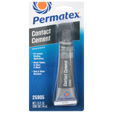 Permatex 25905 Trim and Upholstery Adhesive; Used To Bond Metal/ Wood/ Ceramic/ Leather/ Rubber And Many Other Surfaces; 1.5 Ounce Tube; Single