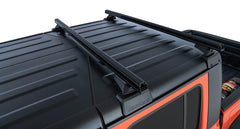 HEAVY DUTY BLACK 2 BAR RHINO-RACK B