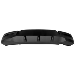 REAR LOWER BUMPER COVER -  FOR SEDAN -  TEXTURED BLACK FINISH -  MADE OF