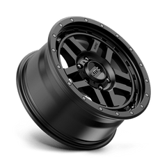 17X8.5 SATIN BLACK 18MM KMC Wheel