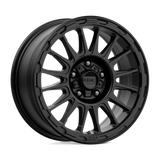 17X8 SATIN BLACK 20MM KMC Wheel
